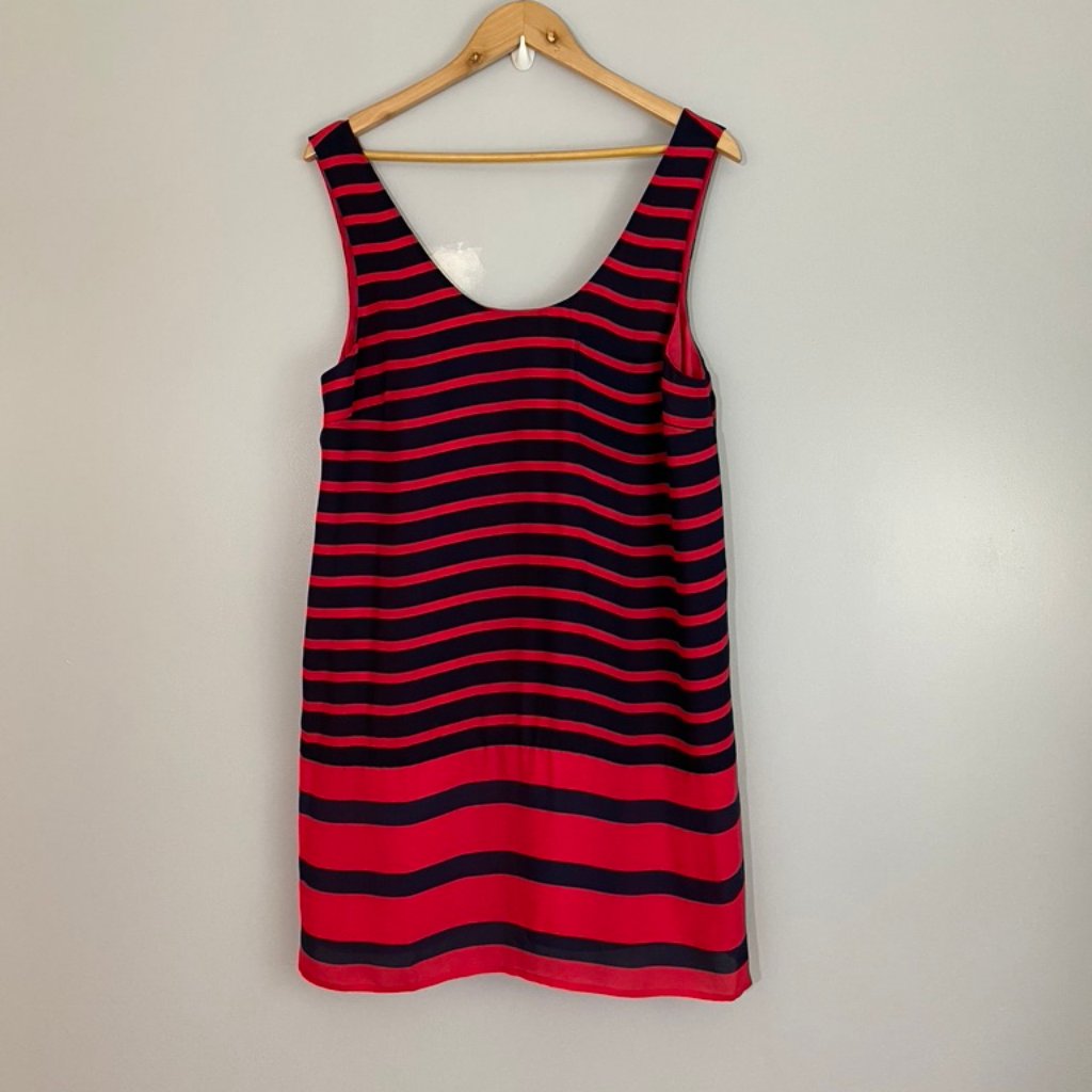 Joie 100 Silk Striped Tank Dress